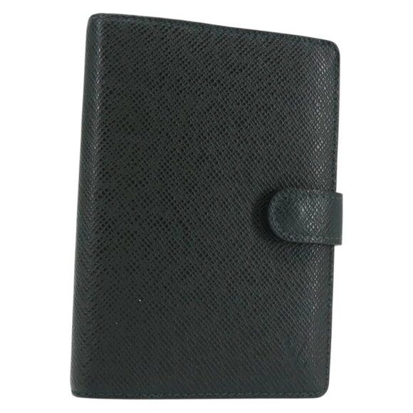 LOUIS VUITTON Taiga Agenda PM Day Planner Cover Epicea R20424 LV Auth bs29187 - Picture 1 of 16